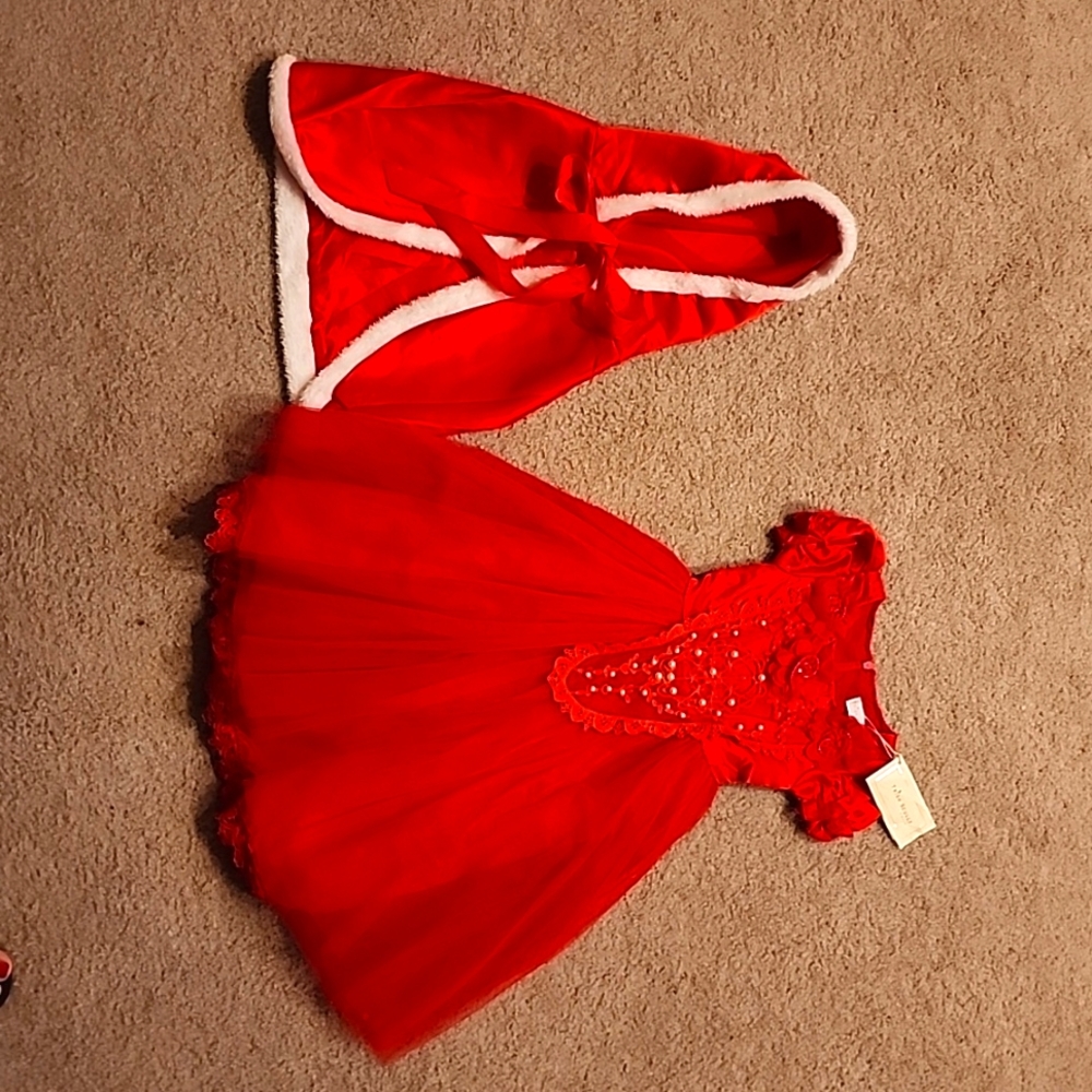 Trish Scully little red riding hood child collection dress
